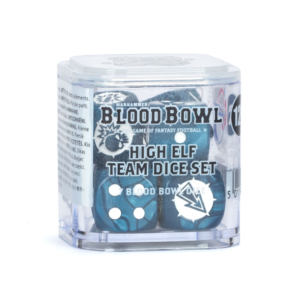 Warhammer - Blood Bowl: High Elf Team Dice Set